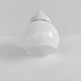 Antique art deco porcelain wall light