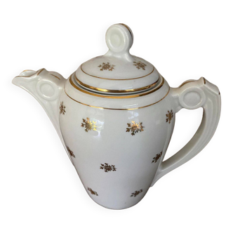 Limoges PFC porcelain milk jug with lid