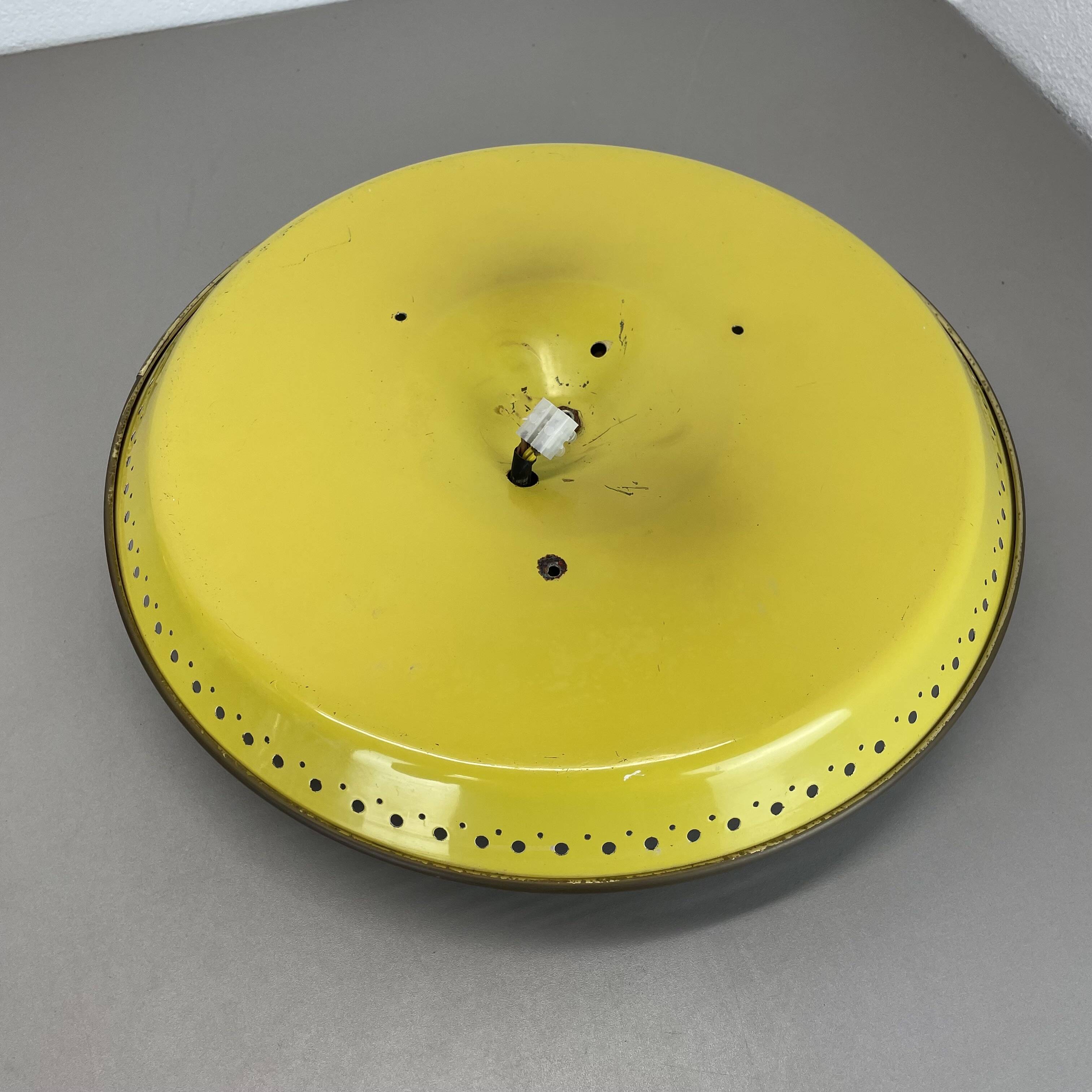 rare Stilnovo Style wall ceiling Light by Ernest Igl for Hillebrand Germany