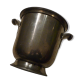 Tin champagne bucket from the Manoir à deux prises