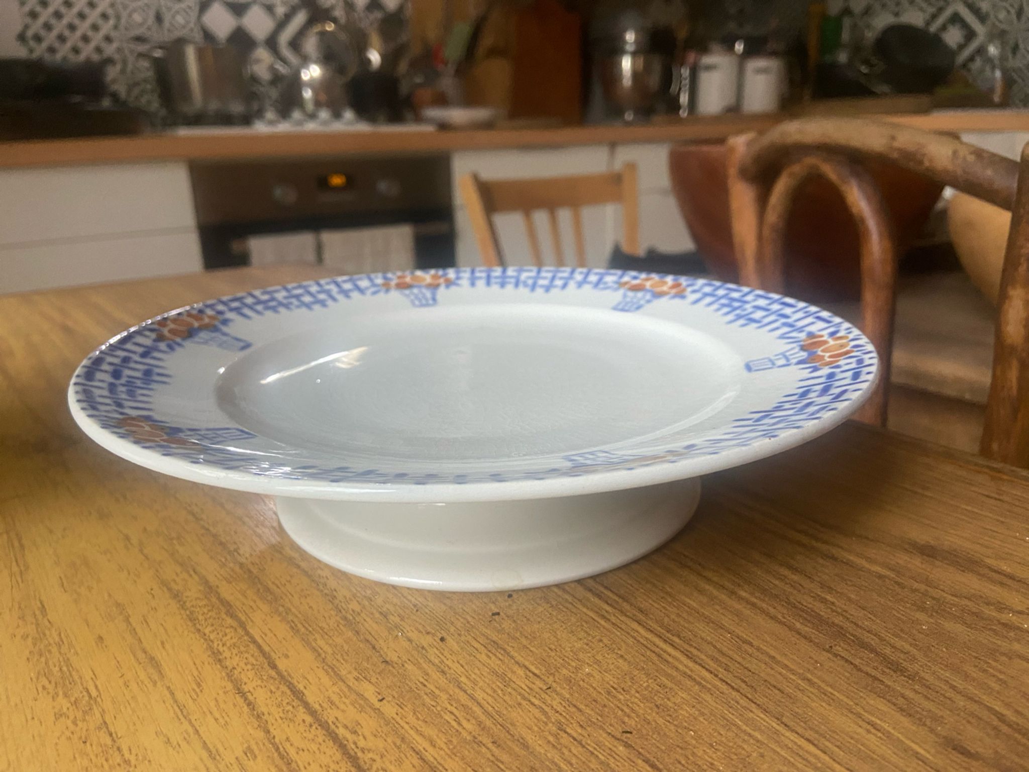 Pair of ceramic cups from St Amand 50s