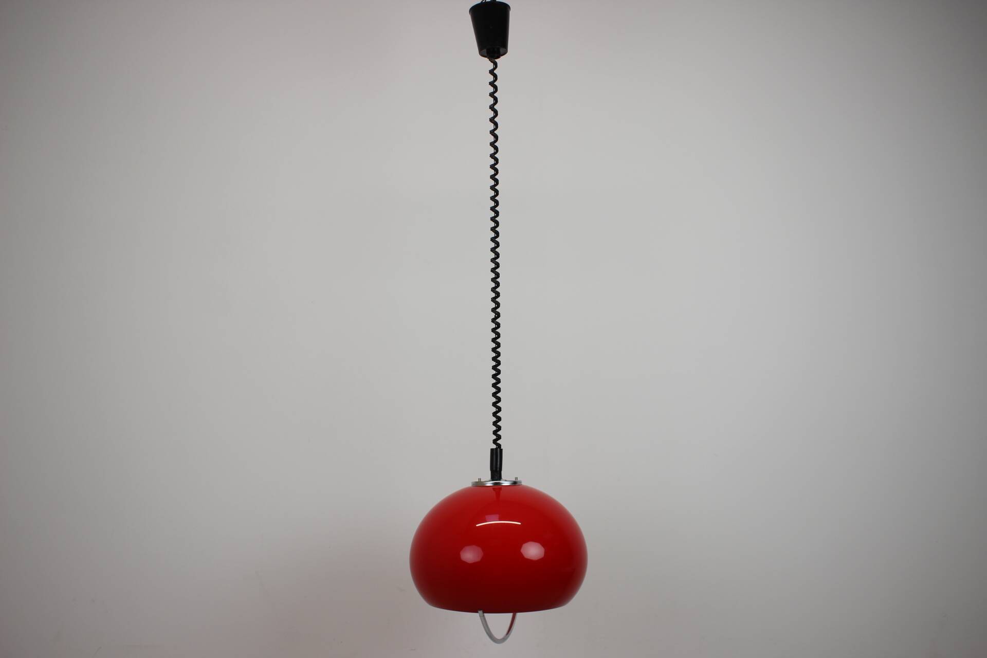 Midcentury plastic Design Pendant by Meblo, Harvey Guzzini, Italy, 1970s