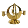Mid-Century Scandinavian Brass Candlestick by Arthur Pe, Kolbäck, Sweden 1950-60
