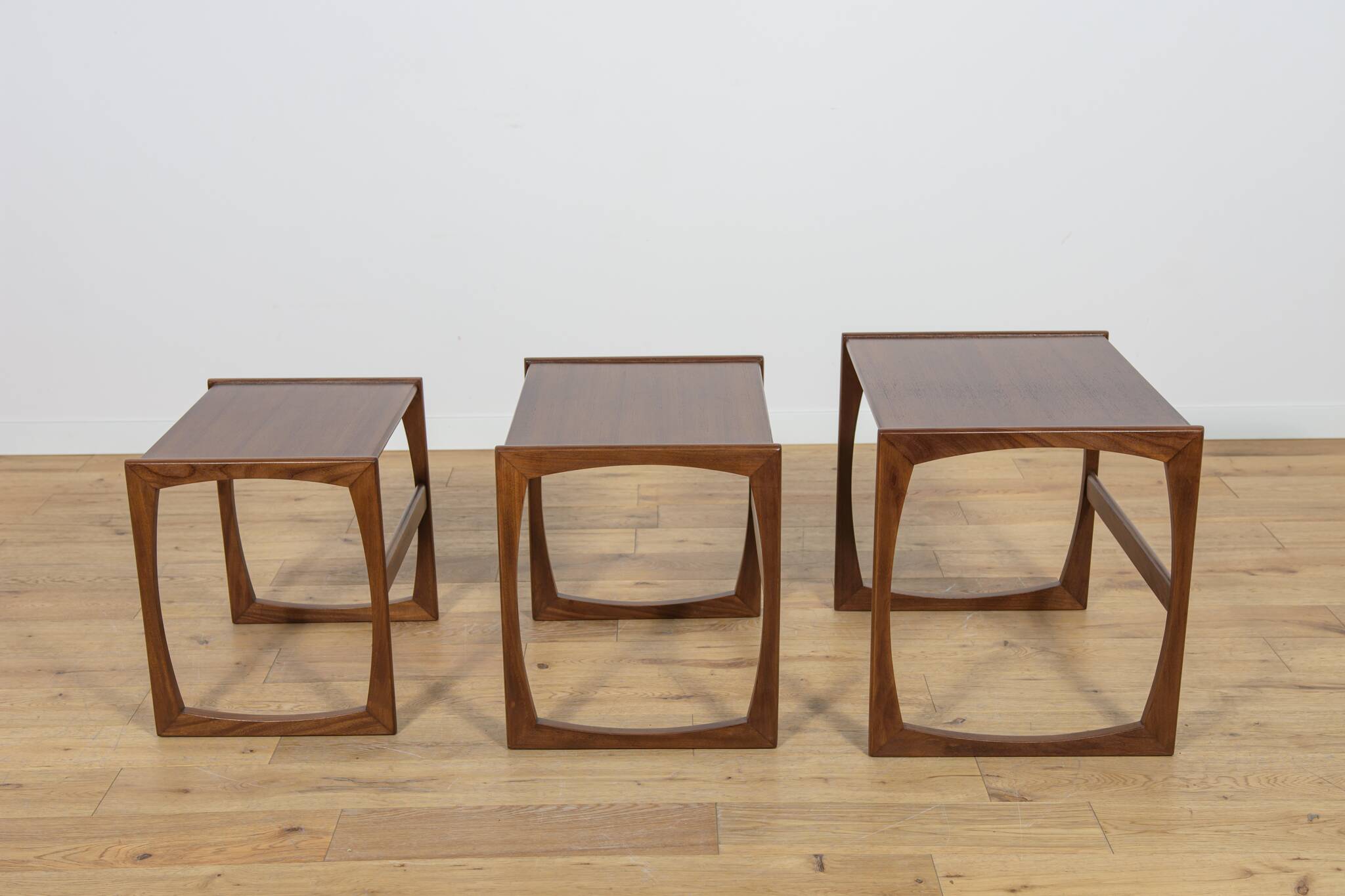 Mid-Century Teak Nesting Tables by R. Benett for G-Plan, United Knigdom, 1970s, Set of 3