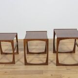 Mid-Century Teak Nesting Tables by R. Benett for G-Plan, United Knigdom, 1970s, Set of 3