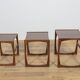 Mid-Century Teak Nesting Tables by R. Benett for G-Plan, United Knigdom, 1970s, Set of 3