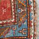 Kazak ancient Caucasian carpet 152x195 cm