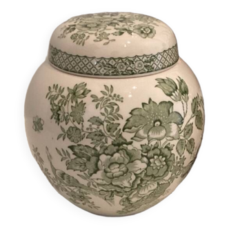 Boîte /pot à gingembre en porcelaine anglaise Mason’s, série Stratford