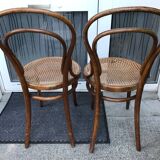 Paire de chaises style bistro