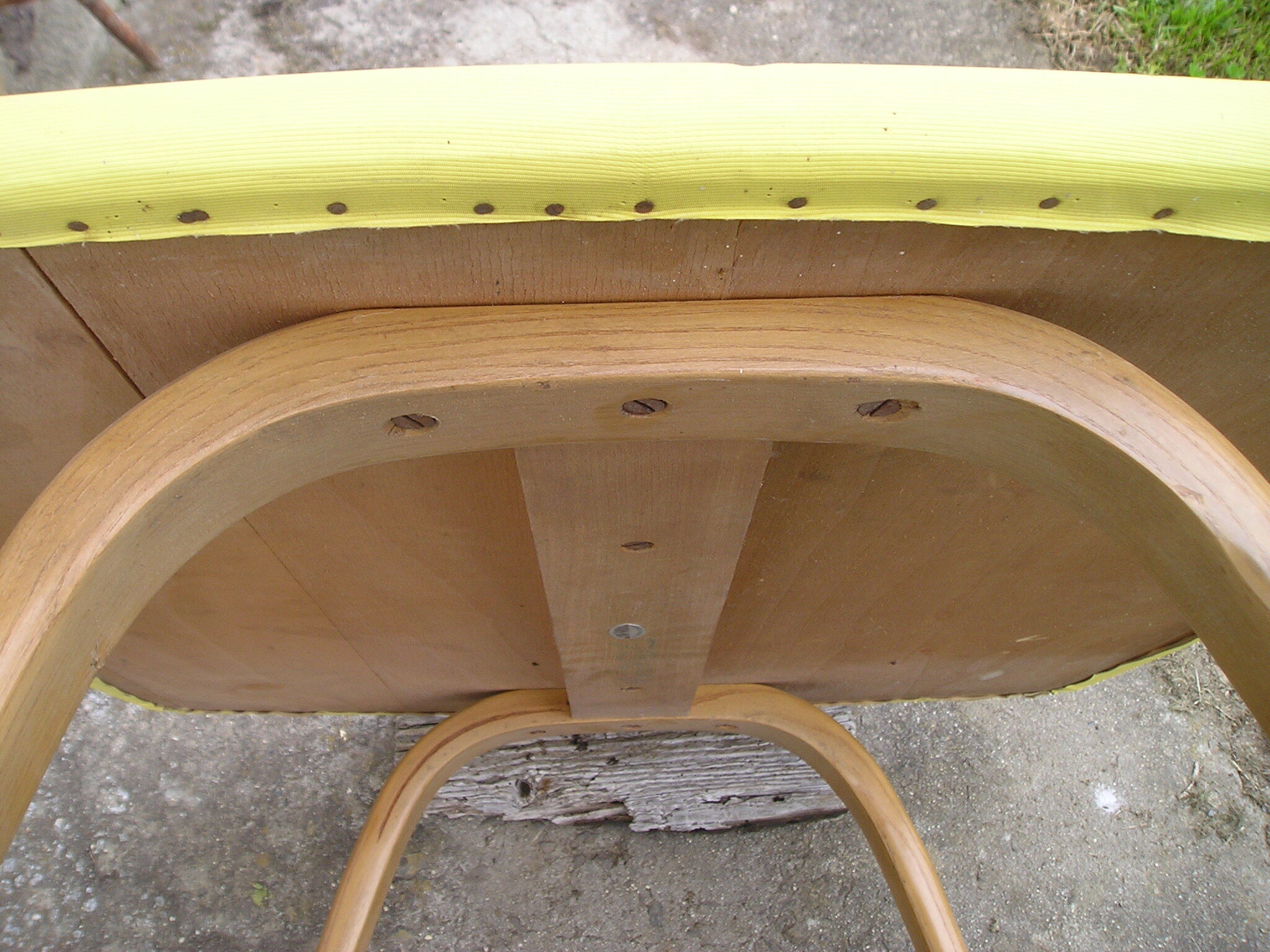 Steiner Bow Wood Table 1960