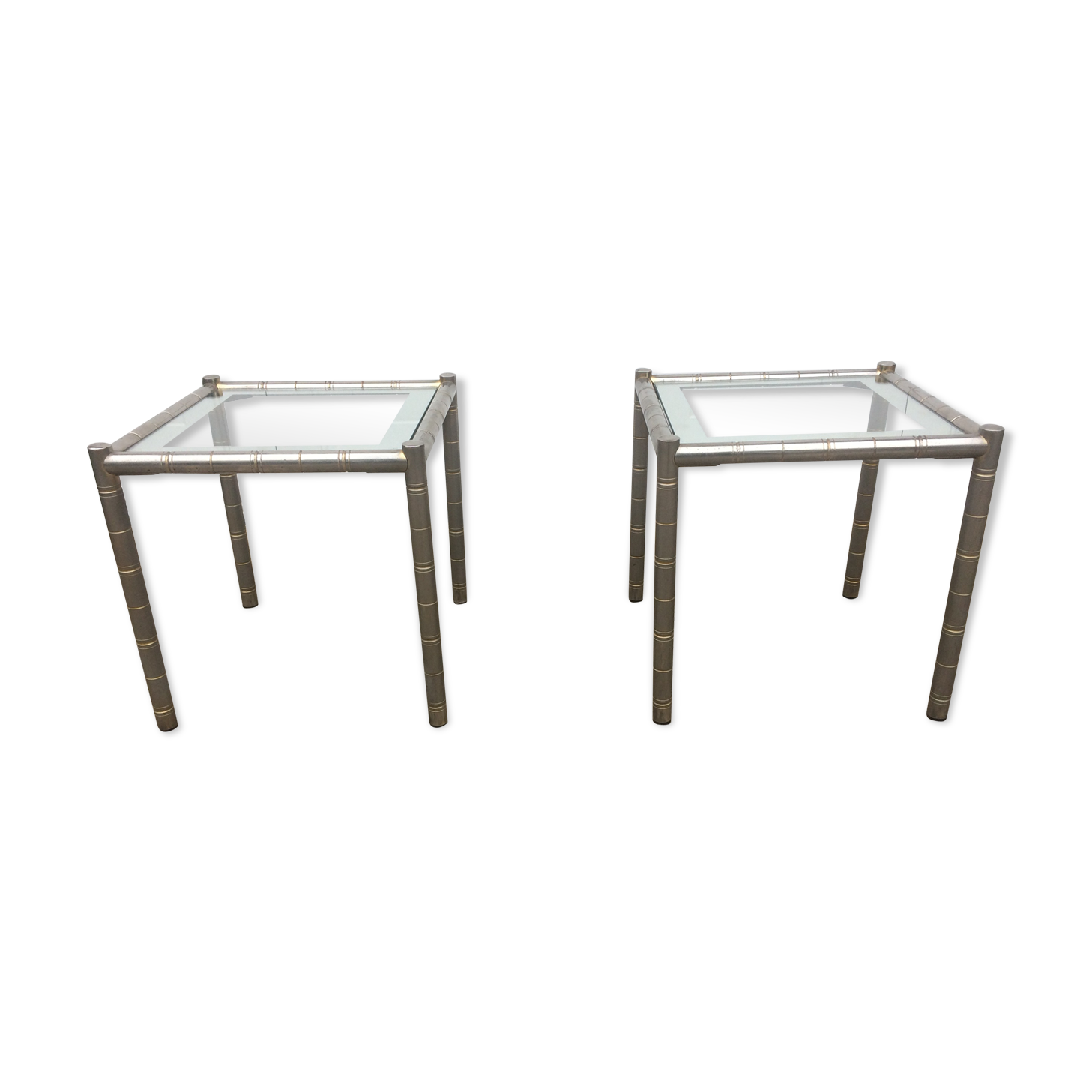 Pair of side tables