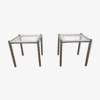 Pair of side tables