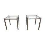 Pair of side tables