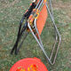 Pair of vintage folding camping chairs - BHV Paris (1970s)