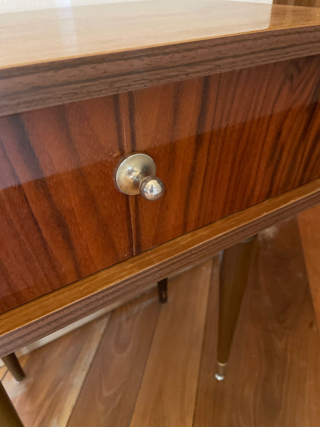 Vintage bedside table