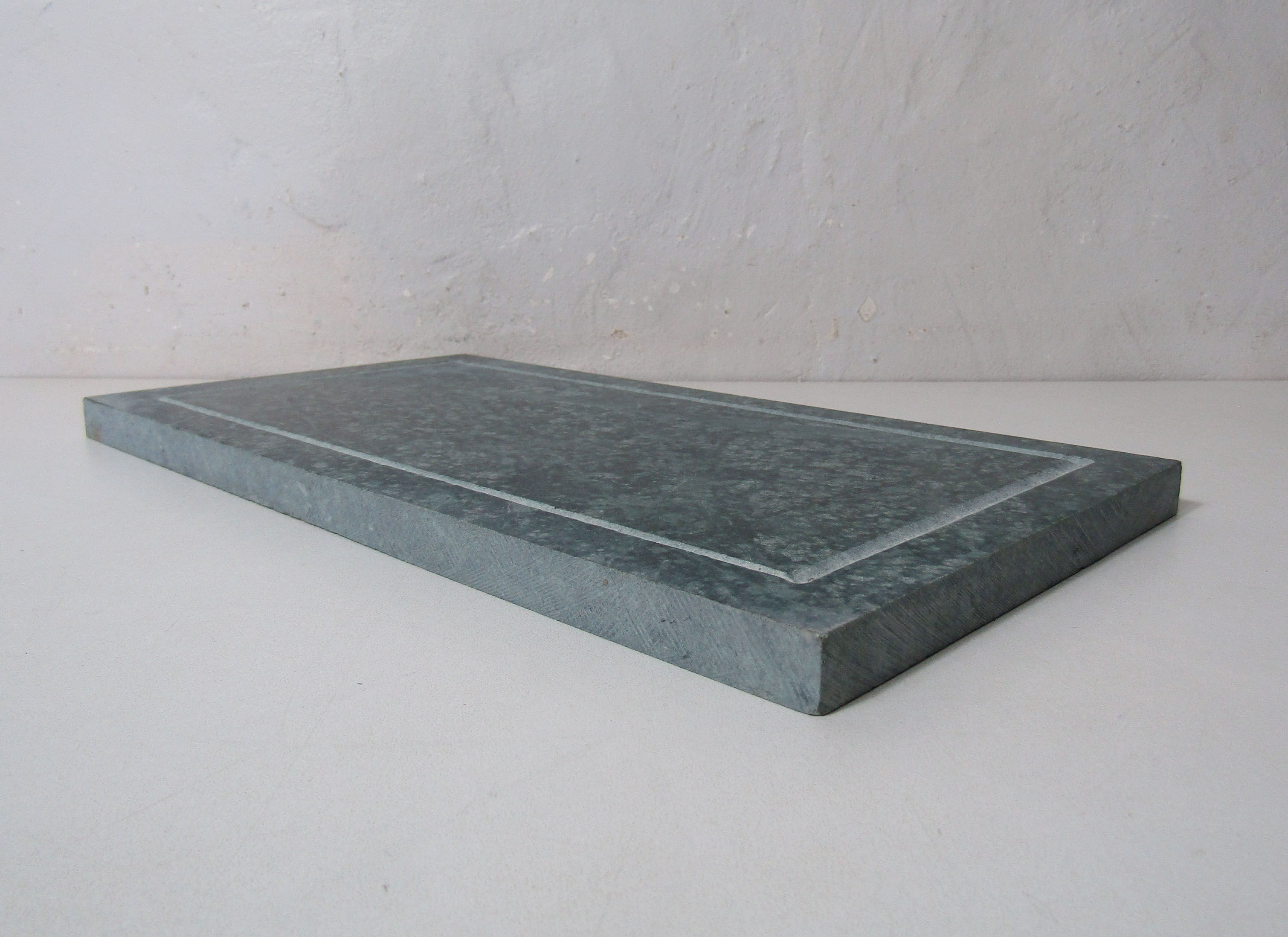 Green marble cutting board