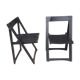 Paire de chaises pliantes