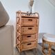 Commode en rotin