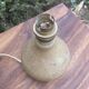 Ceramic bedside lamp signed