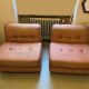 Two Amanta armchairs by Mario Bellini C&B B&B Italia vintage 60s/70s.