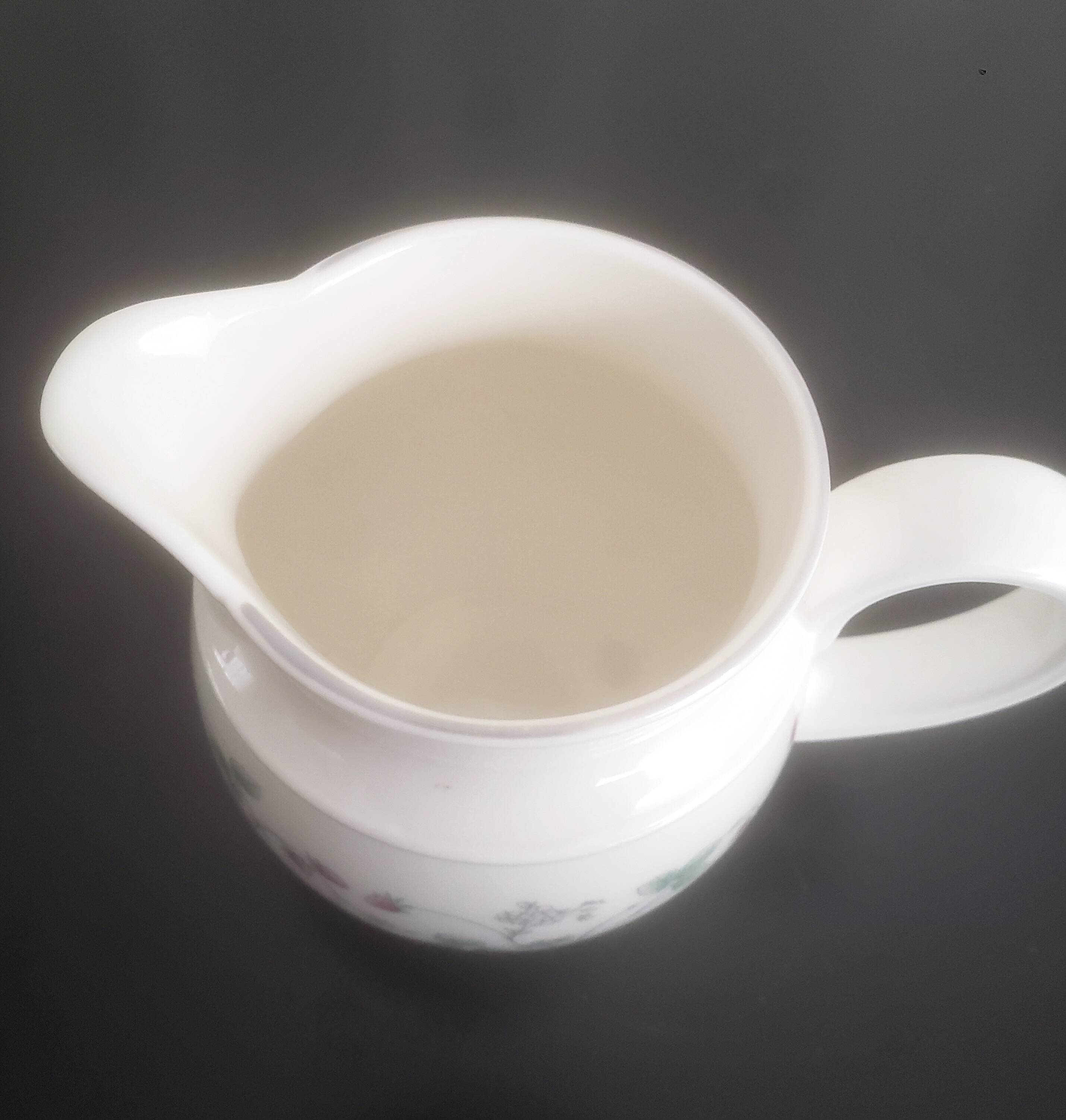 Porcelain milk jug