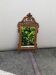 Old large Louis XV style mirror, stucco, wood, resin, beveled