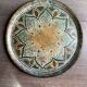 Large vintage ceramic dish signed Buffat – unique piece from the 60s-70s –