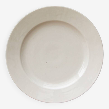 Old white porcelain dish, AH et Cie