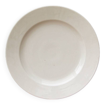Old white porcelain dish, AH et Cie