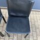 4 black Cassina Cab chairs by Mario Bellini