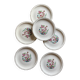 Set of 6 vintage deep plates, "Indian Tree" pattern by Digoin.