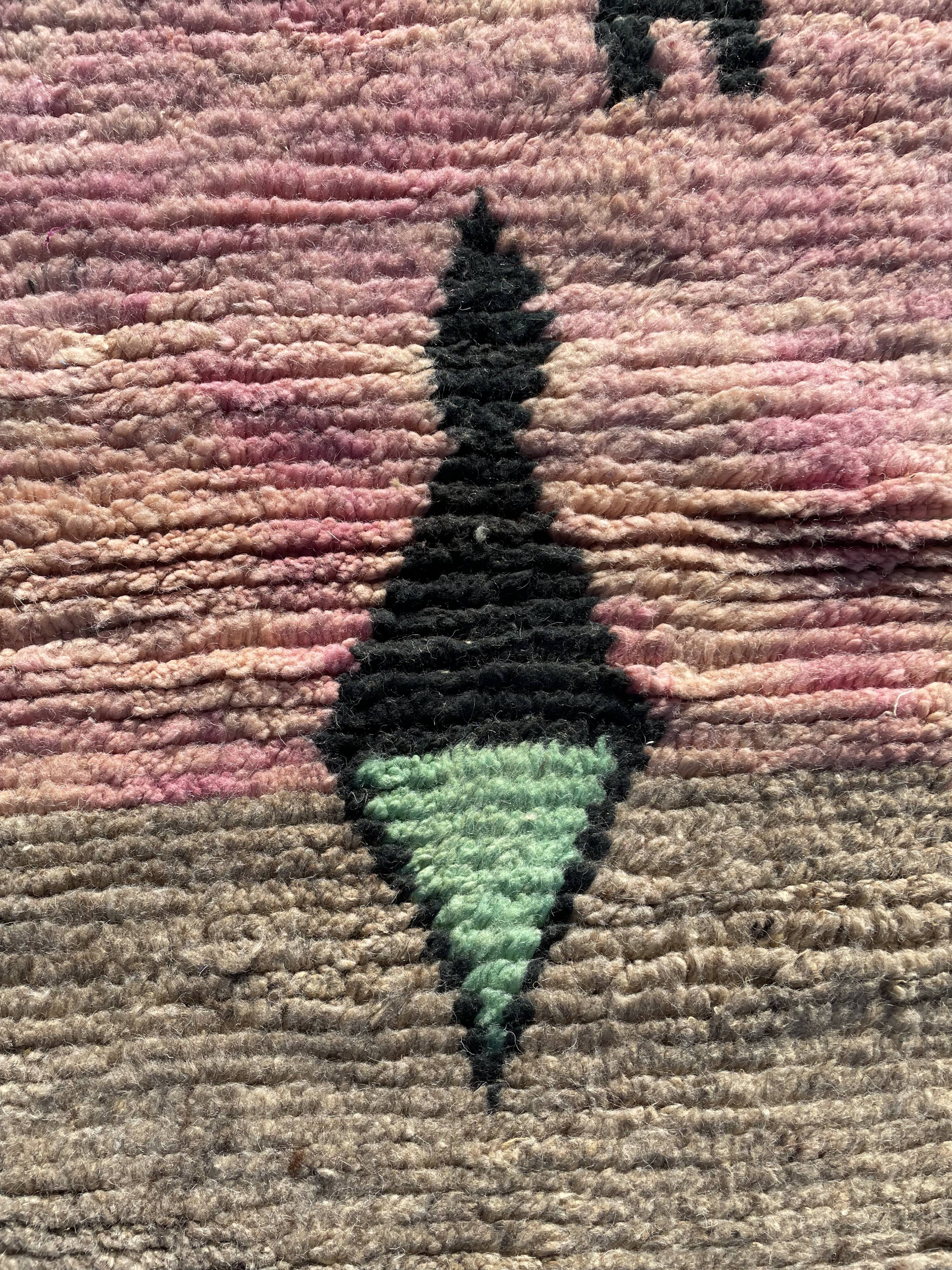 Boujad berbere rug in wool