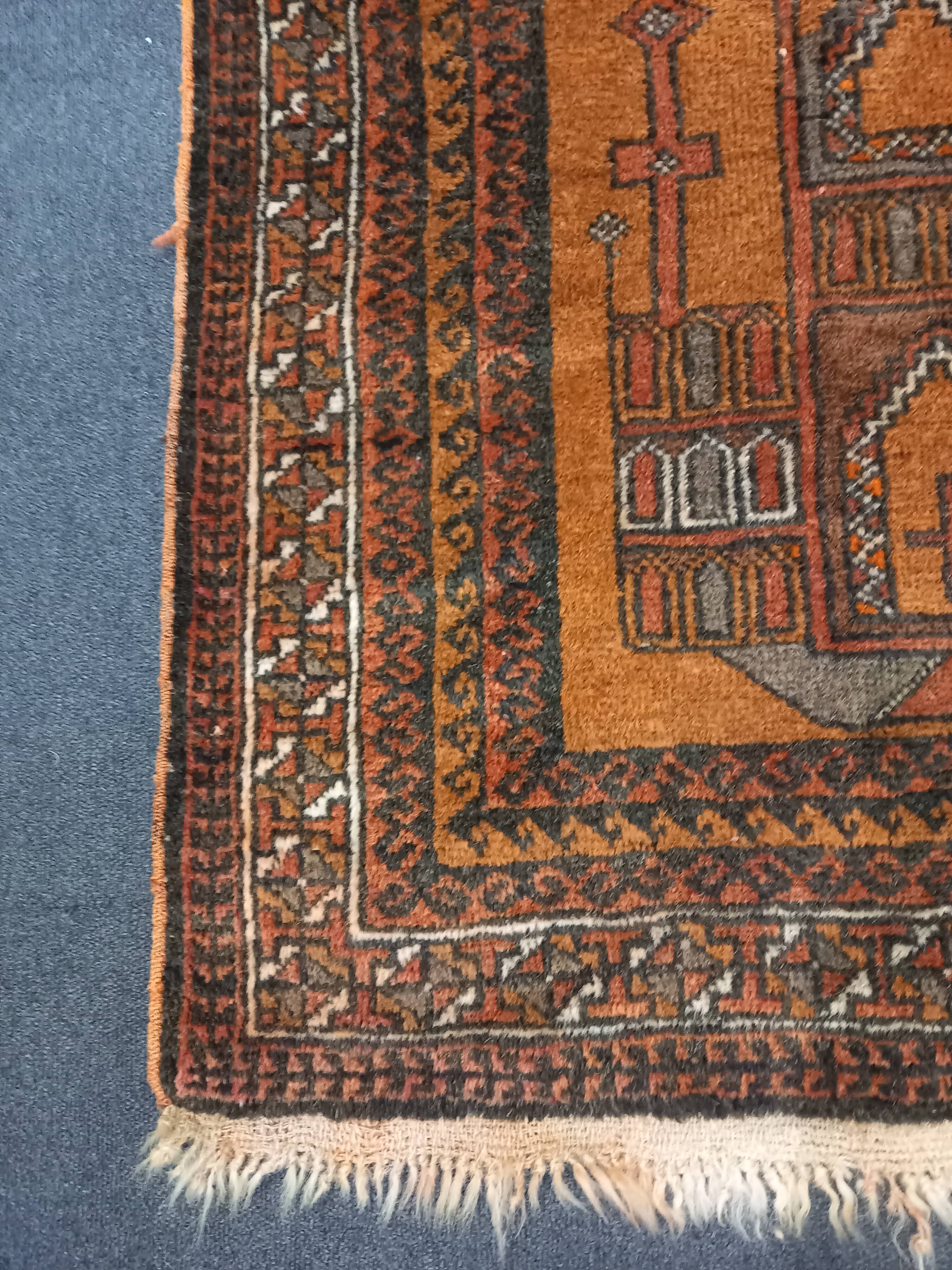 handmade Persian carpet Beloutch 140x90 cm