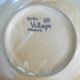 Set of 6 plates dessert sandstone village France