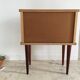 Table de chevet pieds compas vintage