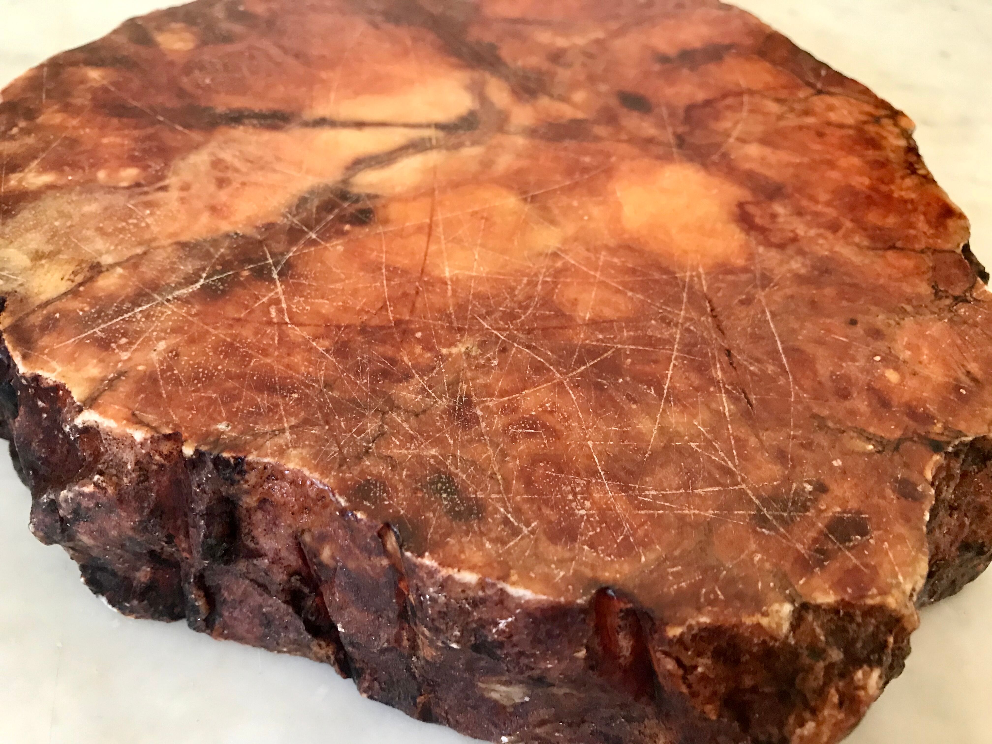 Vintage ashtray in agathe