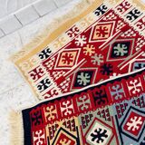 Reversible vintage rug