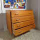 Vintage dresser of the 60s in light wood