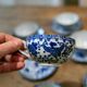 Le lot de 6 tasses japonaises