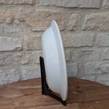 Old hollow round serving dish plate Guadeloupe Saint Amand model