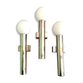 Trio of sconces Sciolari 1970