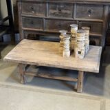 Fuzhou - Petite table basse chinoise ancienne en orme n°2