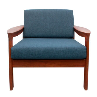 1960s armchair teak, Arne Wahl Iversen for Komfort