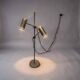 Brutalist Copper Floor Lamp by Holm Sørensen, Denmark 1960s