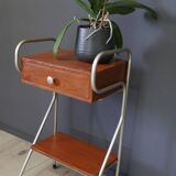 Vintage bedside table jacques hitier style
