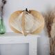 Suspension desing vintage bois et osier