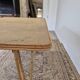Rattan compass leg dining table, 1950s