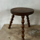 Tabouret bois tripode