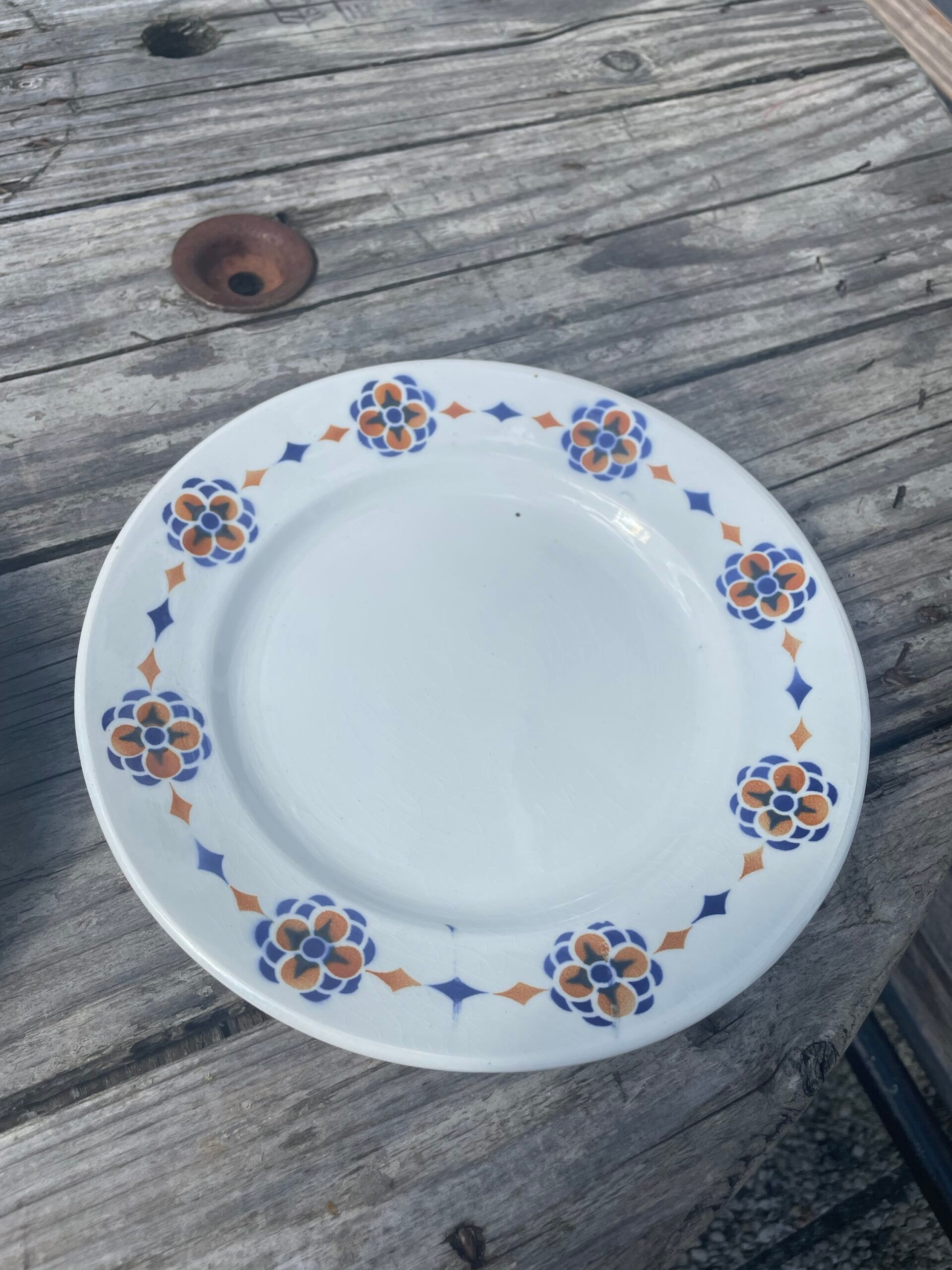 Paire d’assiettes Hamage Moulin des Loups