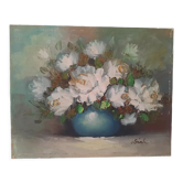 Oil on old canvas 21/26